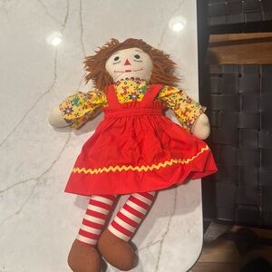 Vintage raggedy Ann doll
